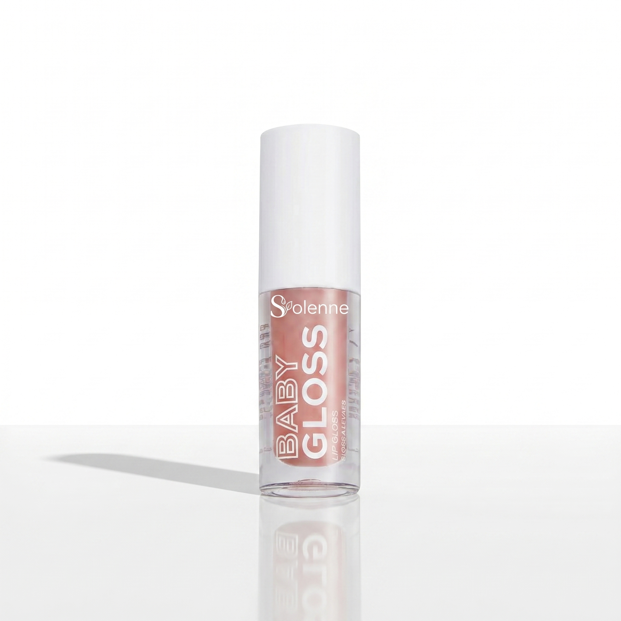 Baby Gloss Leppeglans – Fuktende, Ikke-klebrig, Sheer Shine, Nyansen Sugar (2,2 ml)